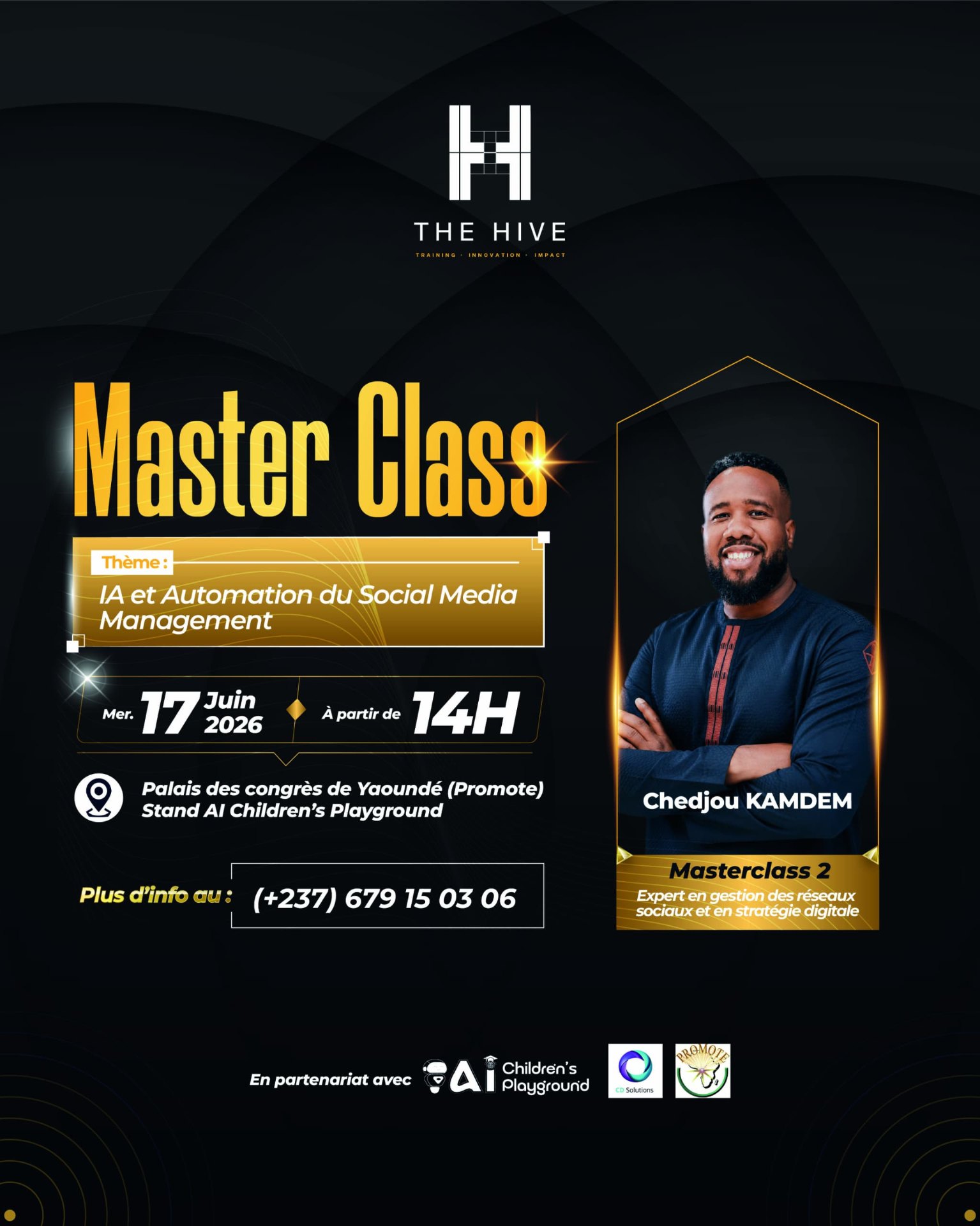 Flyer Masterclass 02 — Chedjou Kamdem